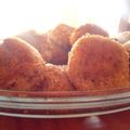 El cooksnap de Adri cuando hizo Bombas de papa al horno.