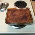 Korey Crutcher's cooksnap of when they made Apple Crisp.