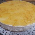 El cooksnap de Adriana cuando hizo 🍊Tarta mousse de naranja 🍊.