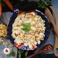 Deepa Rupani's cooksnap of when they made યોગર્ટ મેક્રોની કોલ્ડ પાસ્તા સલાડ (Yoghurt Macaroni Cold Pasta Salad Recipe In Gujarati).