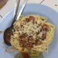 Cooksnap dari adryan Permana untuk resep Spageti Bolognase Sosis Keju Sisir
