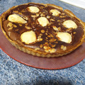 El cooksnap de Maribel Alboyana cuando hizo Tarta de chocolate con pera y almendras.