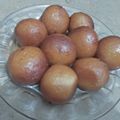 Somi Ali's cooksnap of when they made Gulab jamun.