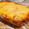 El cooksnap de Andrea cuando hizo Canelones de acelga, queso y ricotta con salsa bolognesa y bechamel. Gratinados 🍷🍽️.