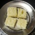 Gunjan Gupta का कुकस्नैप जब उन्होंने कलाकंद(kalakand recipe in hindi) बनाया था।