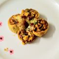 Poonam Singh का कुकस्नैप जब उन्होंने ब्रेड कटोरी पिज़्ज़ा (bread katori pizza recipe in Hindi) बनाया था।