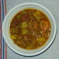 El cooksnap de Joaquín cuando hizo Lentejas con arroz y chorizo (TMX).