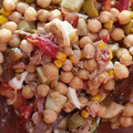 El cooksnap de Priscila cuando hizo Ensalada de garbanzos con atún.