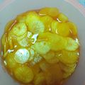 Cooksnap dari Wulan Lestari untuk resep Acar lobak kuning ala Korea / Danmuji