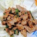 รูป Cooksnap ของ Noon Arphakorn เมื่อเขาทำ น้ำตก สันคอหมู