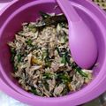 Cooksnap dari Mujiyah Haryanti untuk resep Tongkol suir kemangi cabe ijo