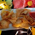 Saira Abdullah's cooksnap of when they made Wontons.