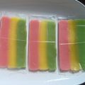 Cooksnap dari Novi Andini untuk resep Es Gabus Pelangi