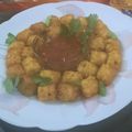 Gyaana का कुकस्नैप जब उन्होंने मूंग दाल के पकौड़े (moong dal ke pakode recipe in Hindi) बनाया था।