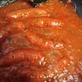 El cooksnap de Gavisiña Quisberth cuando hizo Chorizo a la pomarola.