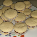 El cooksnap de Luciana Tamargo cuando hizo Alfajores de maizena.