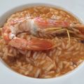 El cooksnap de Disfruta cocinando con Fernando cuando hizo Risotto de langostinos.