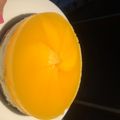 Florence Chen 的 爸爸節～芒果凍起士蛋糕（免烤箱） cooksnap