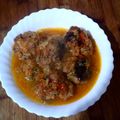 El cooksnap de Raque Gonzalez Alonso cuando hizo Albóndigas rellenas de queso.