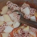 Ritu goyal का कुकस्नैप जब उन्होंने कमल ककड़ी की सब्जी (kamal kakdi ki sabzi recipe in Hindi) बनाया था।