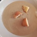 El cooksnap de Isabel Casi cuando hizo Crema de Champiñones.