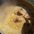 El cooksnap de Analia cuando hizo Locro criollo.