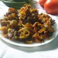 Nazia Parveen's cooksnap of when they made Spicy bhindi.