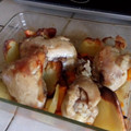 El cooksnap de Lis VB cuando hizo Pollo al horno con papas.