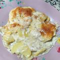 El cooksnap de Lavidaesmaravillosa. (Amparo) cuando hizo Pechugas de pollo a la nata con patatas y cebolla (al horno).