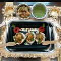 Astha Agarwal's cooksnap of when they made Papdi Chaat.