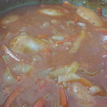 El cooksnap de Nicolas Giampieri cuando hizo Chorizos a la pomarola.