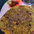 Sonal Sardesai Gautam का कुकस्नैप जब उन्होंने पालक पराठा (palak paratha recipe in Hindi) बनाया था।