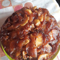 El cooksnap de Soledad Guevara cuando hizo Torta de manzana invertida.