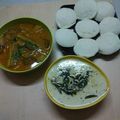 Chhaya Vipul Agarwal's cooksnap of when they made Idli and Shambhar.