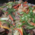 El cooksnap de Lisney Saavedra cuando hizo Chop suey Cerdo / Pollo.