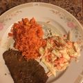 El cooksnap de Heidy cuando hizo Bistec encebollado.