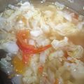 Cooksnap của Vũ Thanh Hà khi họ làm theo món Canh bắp cải cà chua 😄