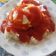 El cooksnap de Barbara Fernandez cuando hizo Arroz blanco con huevo frito y tomate.