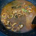 Cooksnap dari San untuk resep Cumi Udang Saus Padang