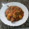 El cooksnap de canaljuanca juanca cuando hizo Ternera en salsa con guisantes y zanahoria.