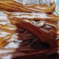 El cooksnap de Angela Montes de oca cuando hizo Churros sin churrera!!.