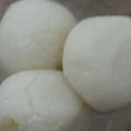 Asha Sharma's cooksnap of when they made Rasgulla.