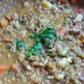 El cooksnap de Abejita. cuando hizo Lentejas con arroz.