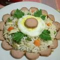 Cooksnap dari Istikah 20444011 untuk resep Nasi Goreng Sosis