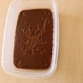 El cooksnap de Geraldine Carcamo cuando hizo Flan de chocolate sin leche.