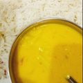 Pranshi Sharma का कुकस्नैप जब उन्होंने कढ़ी चावल (kadhi chawal recipe in Hindi) बनाया था।