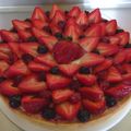 El cooksnap de poramoralhambre cuando hizo Tarta de frutas con relleno de crema pastelera.
