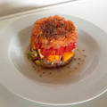 El cooksnap de rosalia ferragud gorrita cuando hizo Tartar de salmón, aguacate y mango.