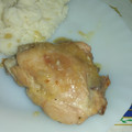 El cooksnap de Dulzuras Cari cuando hizo Muslos de pollo a la naranja.