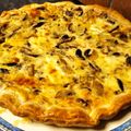 El cooksnap de noor cuando hizo Tarta salada de setas variadas con Cheddar.